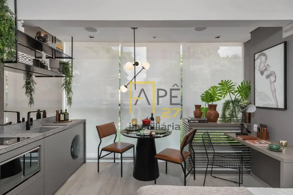Kitnet com 1 quarto à venda, 25m2 em Pinheiros, São Paulo - SP - imagem 5 Foto 5 de Kitnet com 1 quarto à venda, 25m2 em Pinheiros, São Paulo - SP