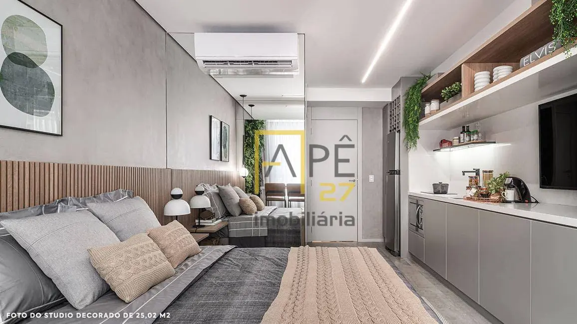 Apartamento com 1 quarto à venda, 25m2 em Bela Vista, São Paulo - SP - imagem 3 Foto 3 de Apartamento com 1 quarto à venda, 25m2 em Bela Vista, São Paulo - SP