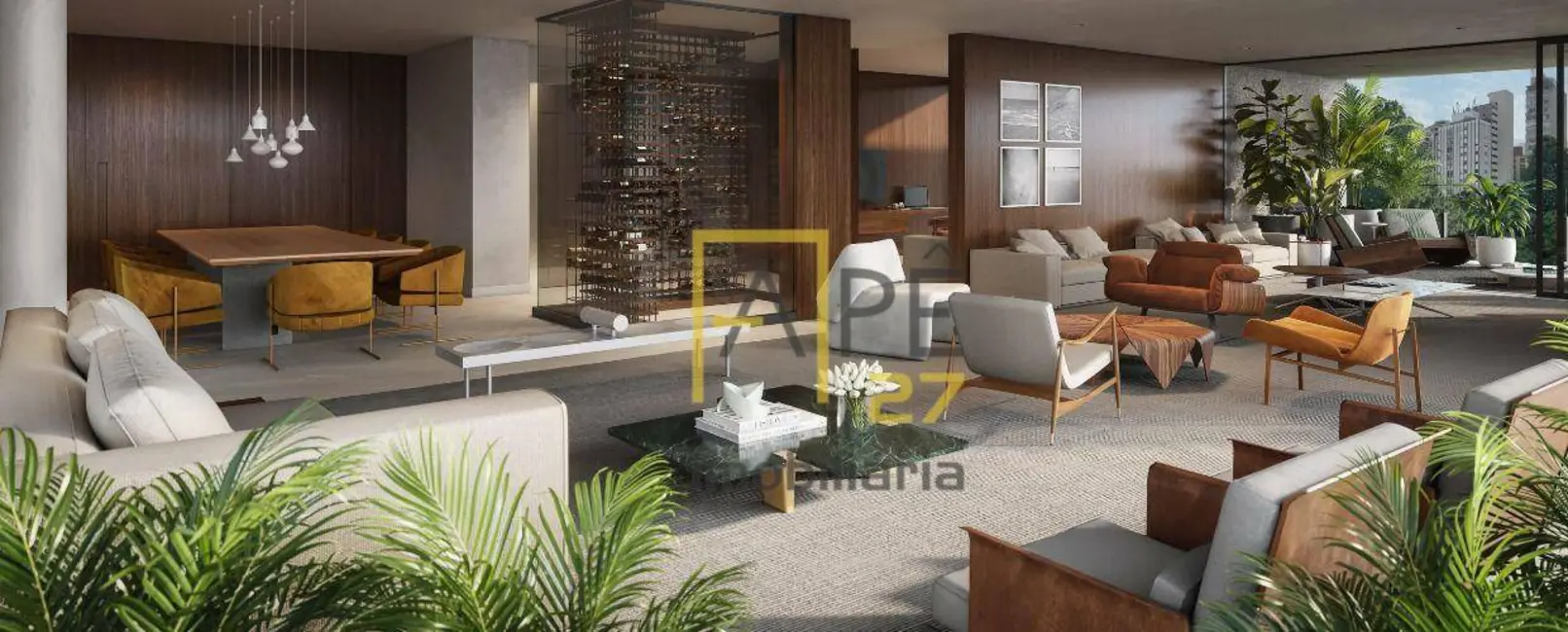 Foto 2 de Apartamento com 4 quartos à venda, 400m2 em Vila Conceição, São Paulo - SP