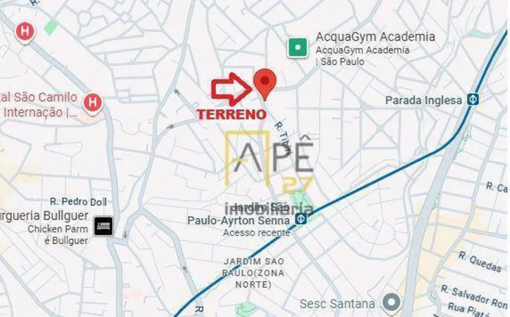 Foto 4 de Terreno / Lote à venda, 326m2 em Jardim São Paulo(Zona Norte), São Paulo - SP