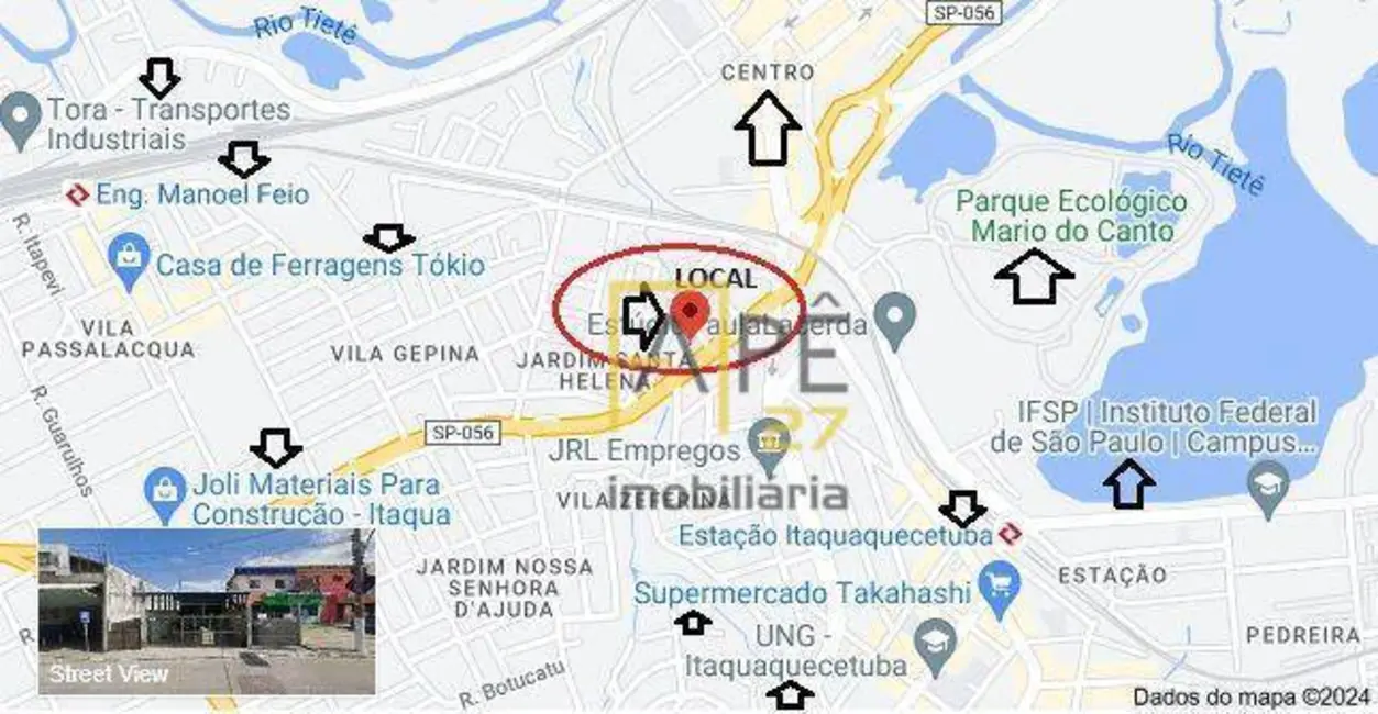 Foto 6 de Sala Comercial para alugar, 123m2 em Vila Monte Belo, Itaquaquecetuba - SP