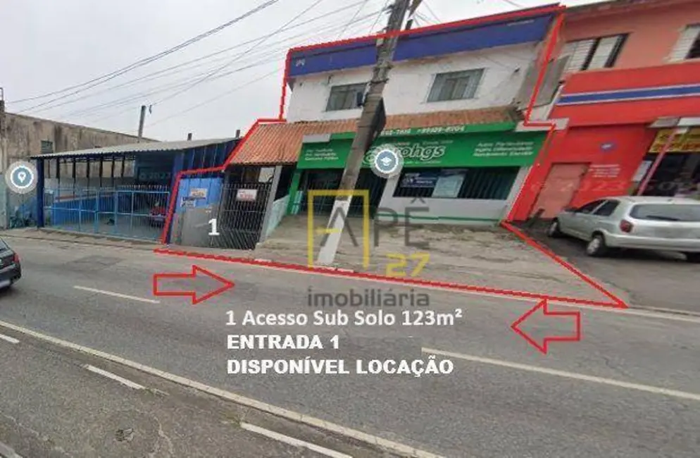 Foto 1 de Sala Comercial para alugar, 123m2 em Vila Monte Belo, Itaquaquecetuba - SP