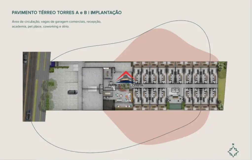 Apartamento com 2 quartos à venda, 65m2 em Campeche, Florianopolis - SC - imagem 7 Foto 7 de Apartamento com 2 quartos à venda, 65m2 em Campeche, Florianopolis - SC