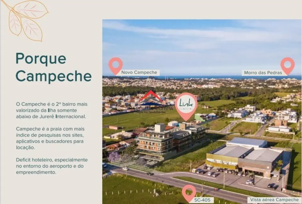 Apartamento com 2 quartos à venda, 65m2 em Campeche, Florianopolis - SC - imagem 2 Foto 2 de Apartamento com 2 quartos à venda, 65m2 em Campeche, Florianopolis - SC