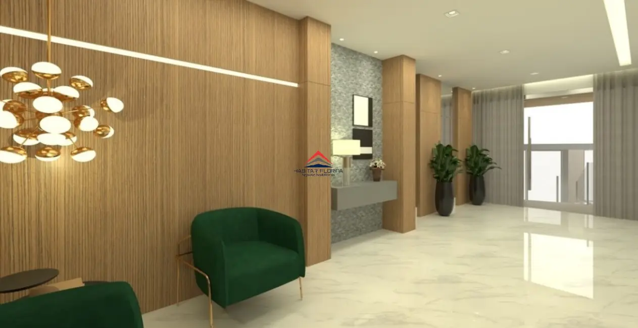 Foto 4 de Apartamento com 2 quartos à venda, 93m2 em Barreiros, Sao Jose - SC