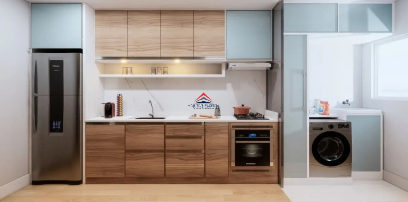 Foto 7 de Apartamento com 2 quartos à venda, 76m2 em Barreiros, Sao Jose - SC