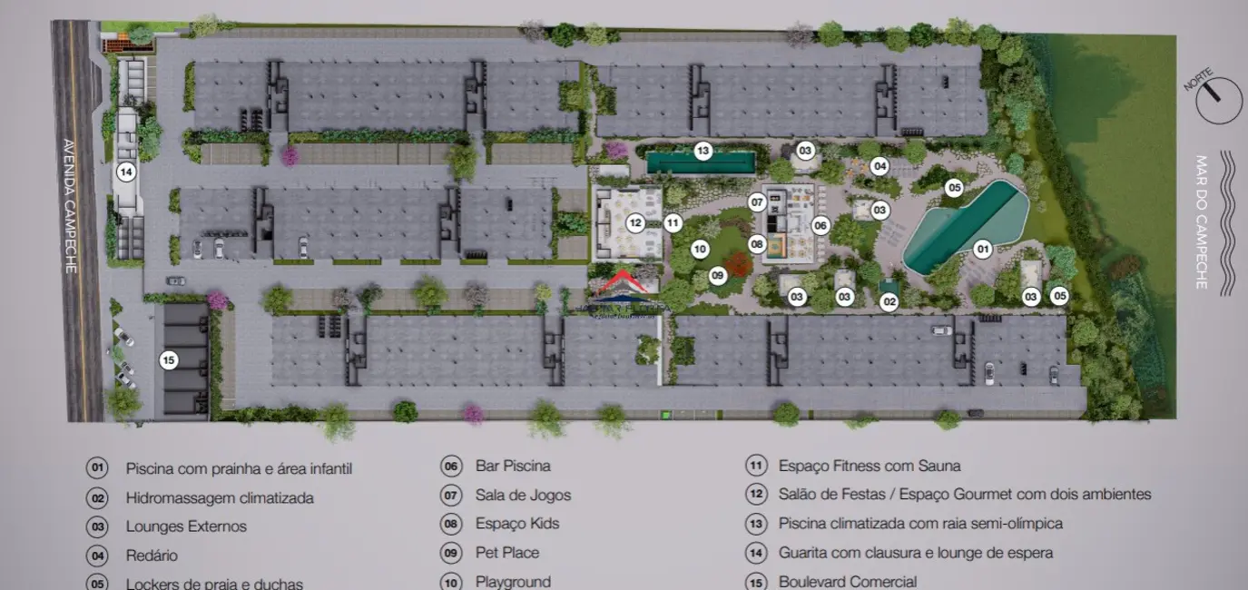 Apartamento com 2 quartos à venda, 74m2 em Campeche, Florianopolis - SC - imagem 5 Foto 5 de Apartamento com 2 quartos à venda, 74m2 em Campeche, Florianopolis - SC