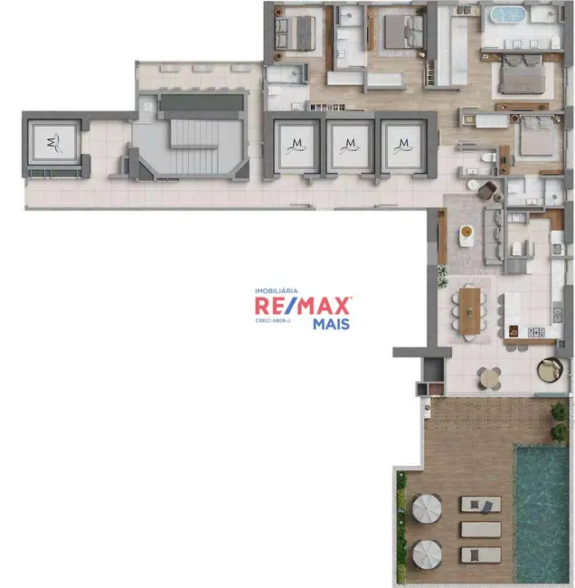 Foto 2 de Apartamento com 4 quartos à venda, 244m2 em Centro, Balneario Camboriu - SC