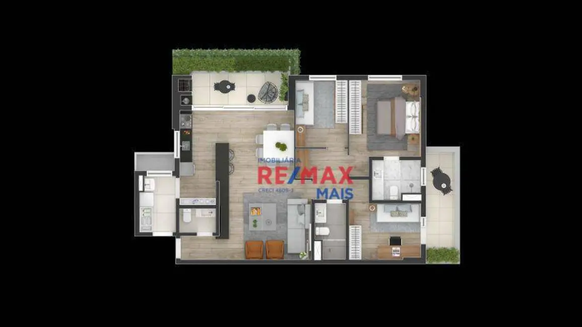 Apartamento com 3 quartos à venda, 193m2 em Centro, Curitiba - PR - imagem 8 Foto 8 de Apartamento com 3 quartos à venda, 193m2 em Centro, Curitiba - PR