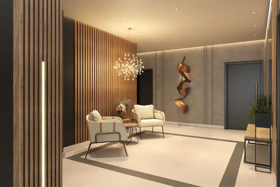 Apartamento com 2 quartos à venda, 55m2 em Centro, Curitiba - PR - imagem 4 Foto 4 de Apartamento com 2 quartos à venda, 55m2 em Centro, Curitiba - PR