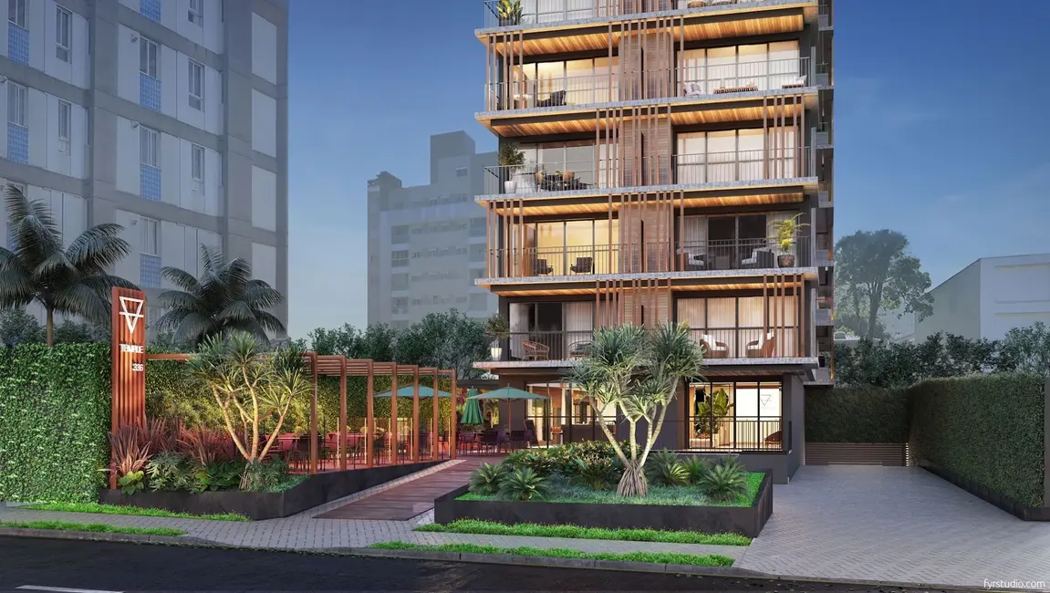 Foto 1 de Apartamento com 1 quarto à venda, 60m2 em Batel, Curitiba - PR