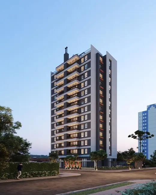 Foto 1 de Apartamento com 2 quartos à venda, 66m2 em Novo Mundo, Curitiba - PR