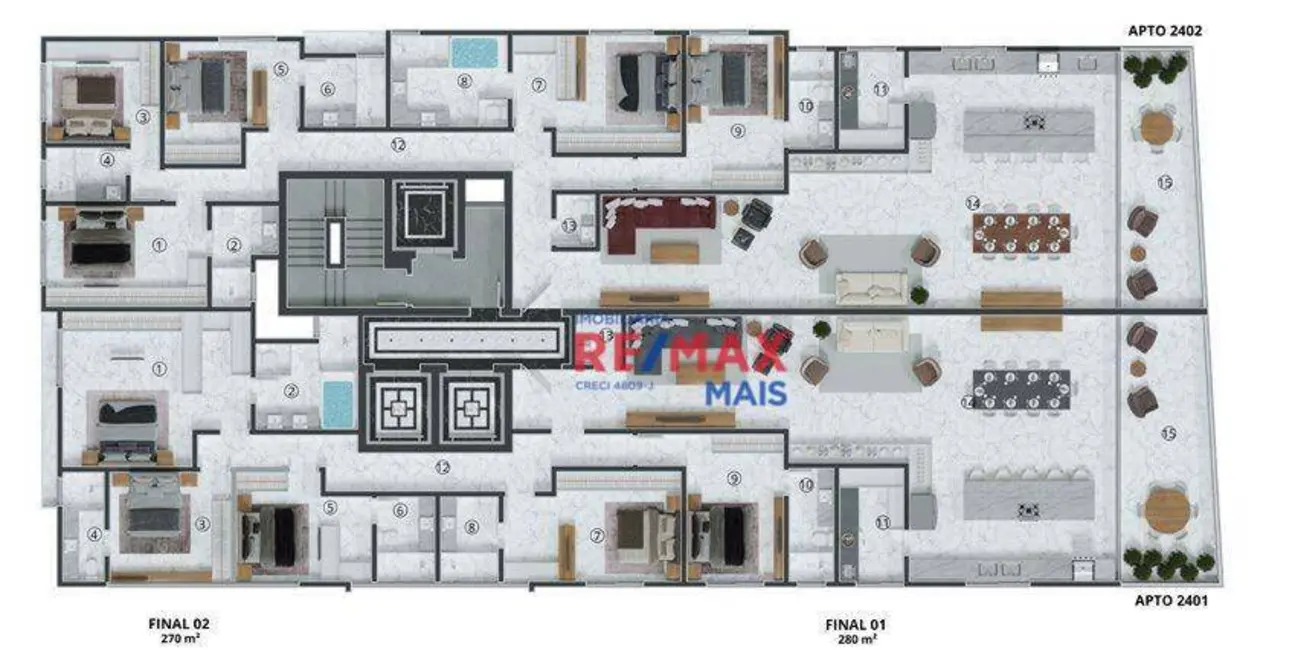Foto 10 de Apartamento à venda, 267m2 em Itapema - SC