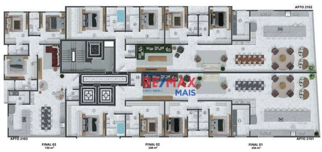 Foto 2 de Apartamento à venda, 267m2 em Itapema - SC