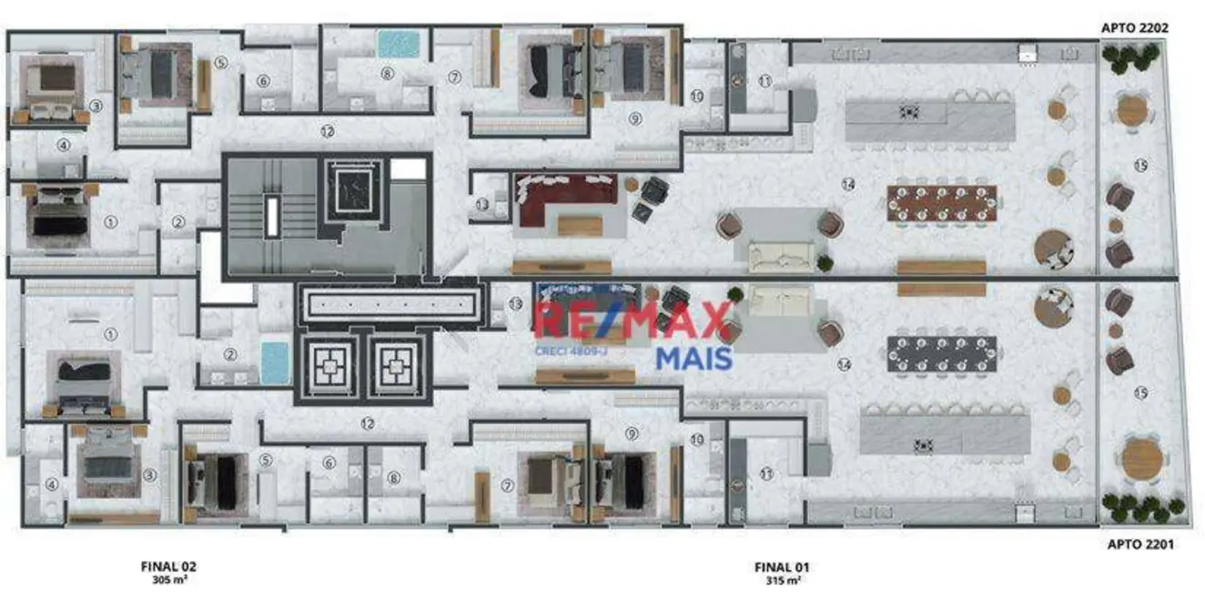 Foto 9 de Apartamento à venda, 267m2 em Itapema - SC