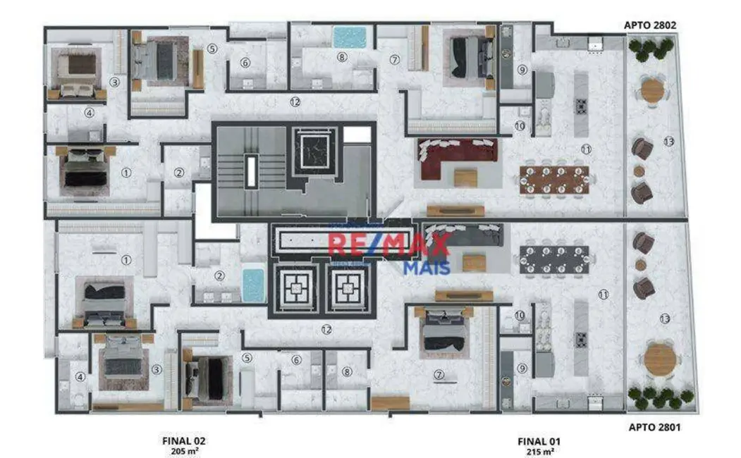 Foto 11 de Apartamento à venda, 267m2 em Itapema - SC