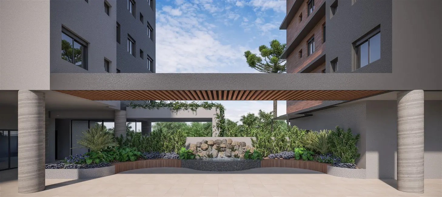 Foto 4 de Apartamento com 3 quartos à venda, 88m2 em Cabral, Curitiba - PR