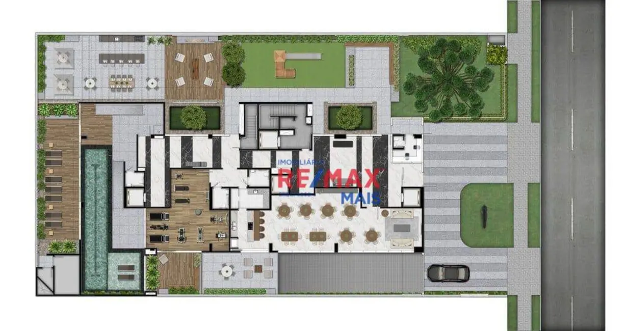 Foto 3 de Apartamento com 3 quartos à venda, 394m2 em Cabral, Curitiba - PR