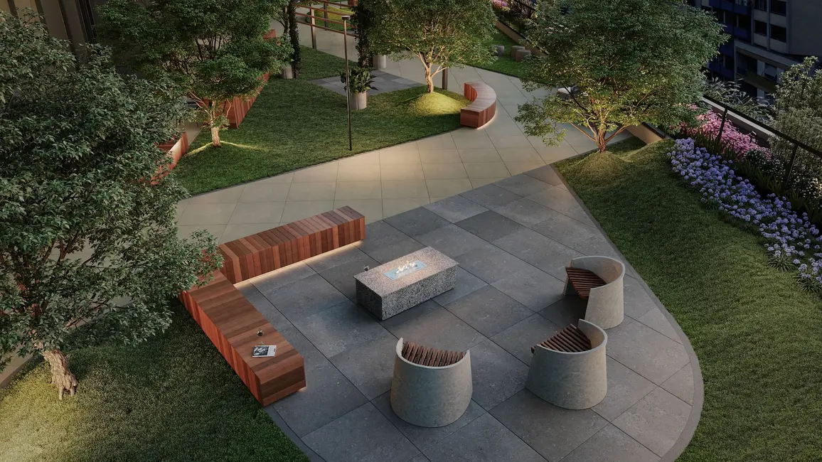 Foto 6 de Apartamento com 2 quartos à venda, 53m2 em Centro, Curitiba - PR