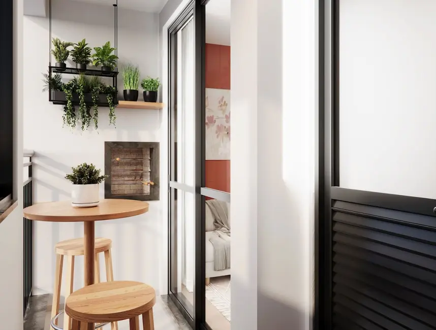 Foto 3 de Apartamento com 3 quartos à venda, 56m2 em Prado Velho, Curitiba - PR