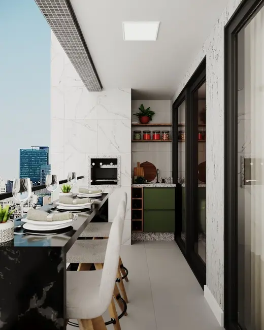 Apartamento com 2 quartos à venda, 59m2 em Capão Raso, Curitiba - PR - imagem 5 Foto 5 de Apartamento com 2 quartos à venda, 59m2 em Capão Raso, Curitiba - PR