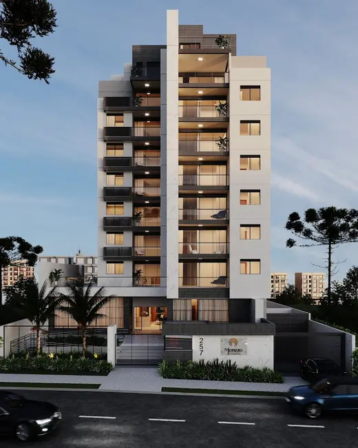 Foto 1 de Apartamento com 2 quartos à venda, 60m2 em Capão Raso, Curitiba - PR