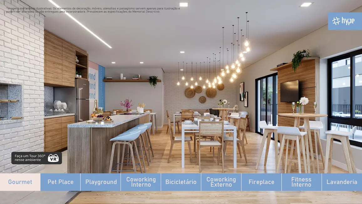 Foto 3 de Apartamento com 2 quartos à venda, 53m2 em Centro, Curitiba - PR