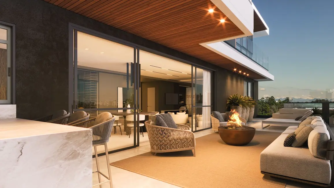 Apartamento com 3 quartos à venda, 150m2 em Água Verde, Curitiba - PR - imagem 4 Foto 4 de Apartamento com 3 quartos à venda, 150m2 em Água Verde, Curitiba - PR