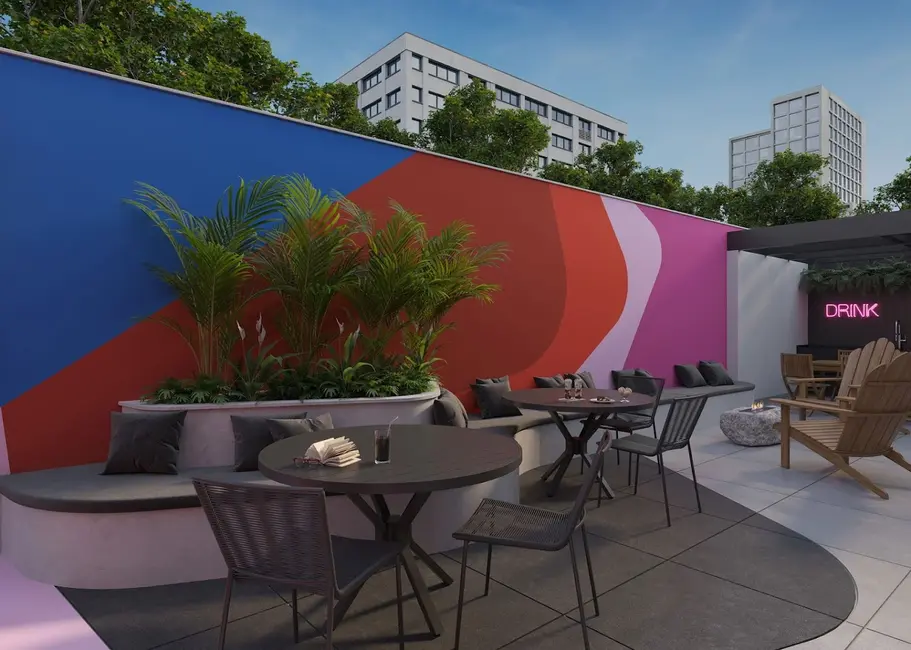 Apartamento à venda, 27m2 em Centro, Curitiba - PR - imagem 3 Foto 3 de Apartamento à venda, 27m2 em Centro, Curitiba - PR