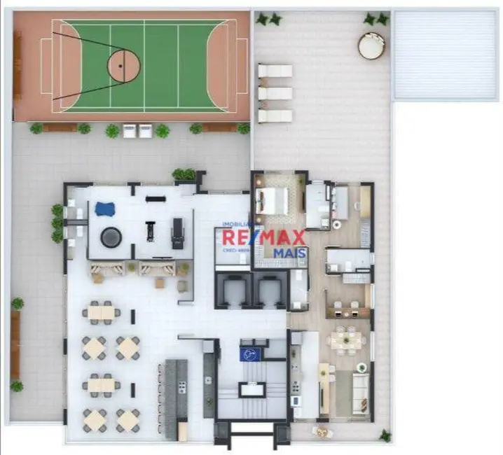 Foto 7 de Apartamento com 3 quartos à venda, 284m2 em Cabral, Curitiba - PR