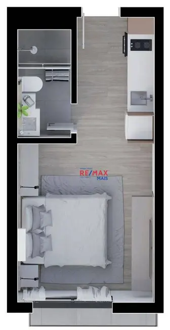 Foto 13 de Apartamento à venda, 48m2 em Cristo Rei, Curitiba - PR