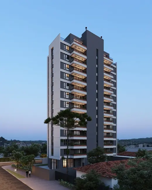 Foto 2 de Apartamento com 2 quartos à venda, 66m2 em Novo Mundo, Curitiba - PR
