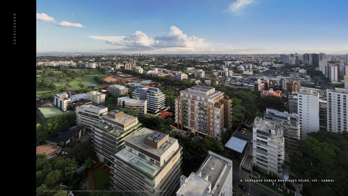 Foto 1 de Apartamento com 3 quartos à venda, 255m2 em Cabral, Curitiba - PR
