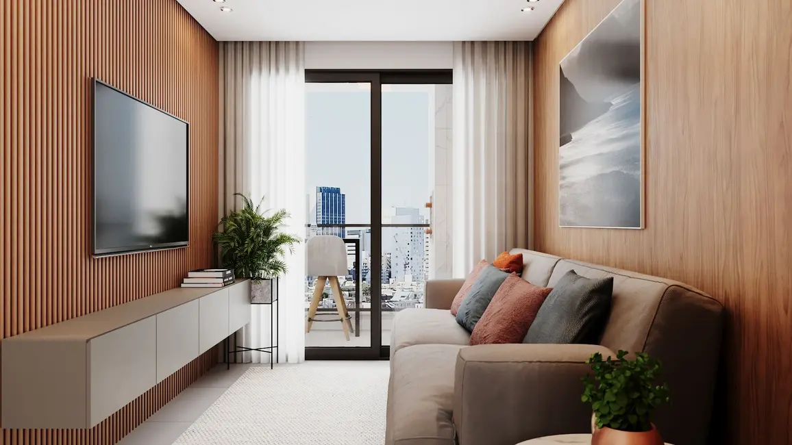 Foto 4 de Apartamento com 2 quartos à venda, 104m2 em Capão Raso, Curitiba - PR