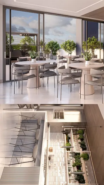 Apartamento com 2 quartos à venda, 58m2 em Centro, Pinhais - PR - imagem 7 Foto 7 de Apartamento com 2 quartos à venda, 58m2 em Centro, Pinhais - PR