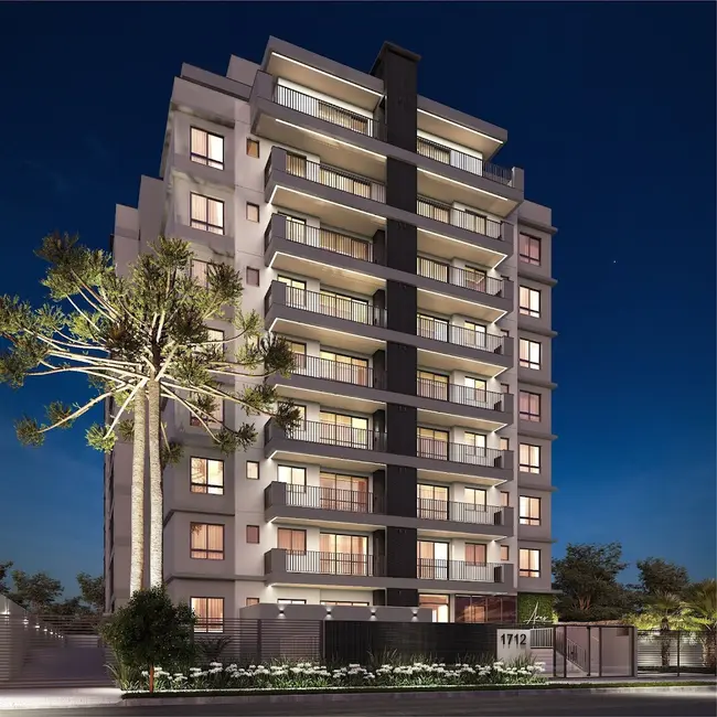 Foto 1 de Apartamento com 2 quartos à venda, 74m2 em Centro, Curitiba - PR