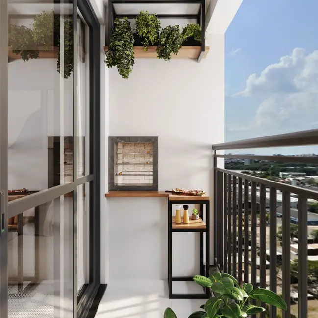 Foto 5 de Apartamento com 2 quartos à venda, 46m2 em Prado Velho, Curitiba - PR