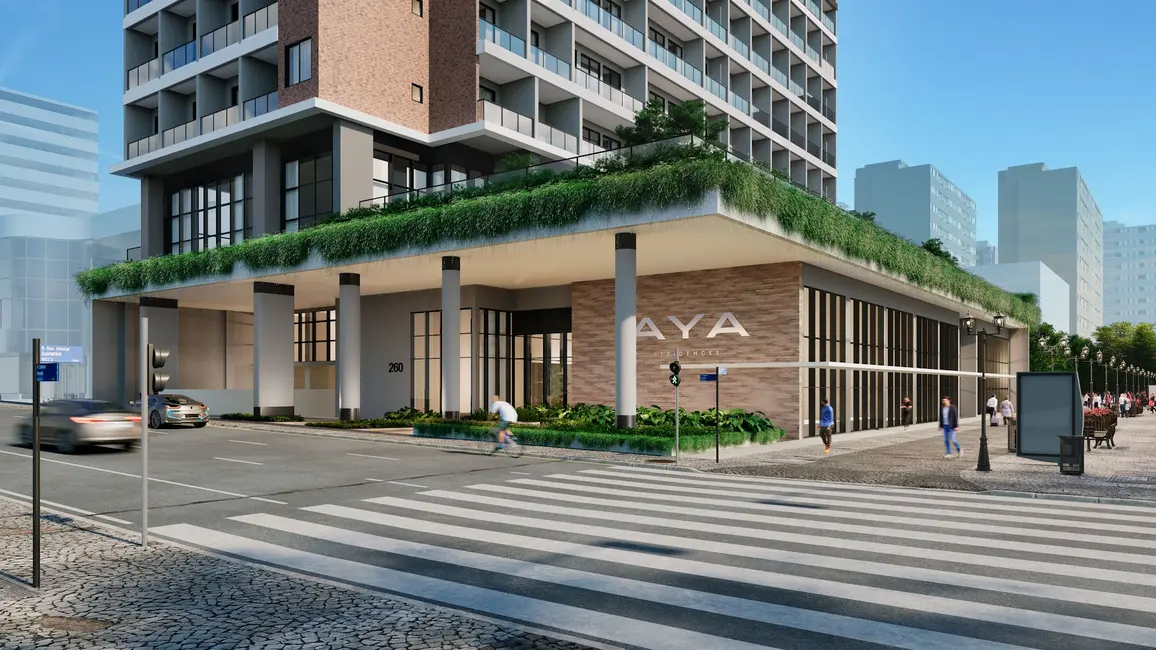 Apartamento com 2 quartos à venda, 46m2 em Centro, Curitiba - PR - imagem 3 Foto 3 de Apartamento com 2 quartos à venda, 46m2 em Centro, Curitiba - PR