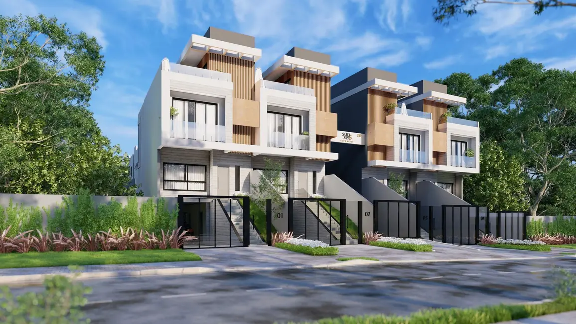 Foto 4 de Sobrado com 3 quartos à venda, 261m2 em Água Verde, Curitiba - PR