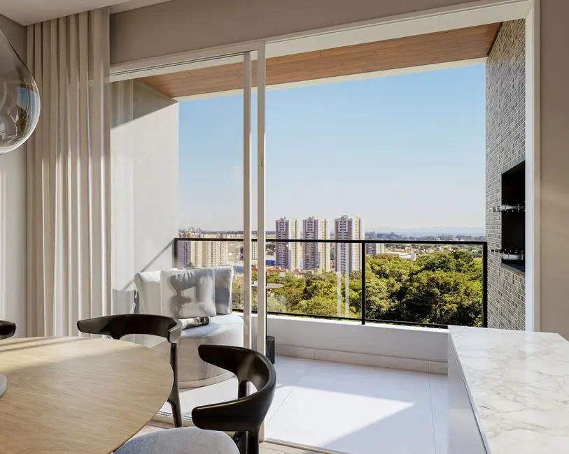 Apartamento com 2 quartos à venda, 97m2 em Curitiba - PR - imagem 5 Foto 5 de Apartamento com 2 quartos à venda, 97m2 em Curitiba - PR