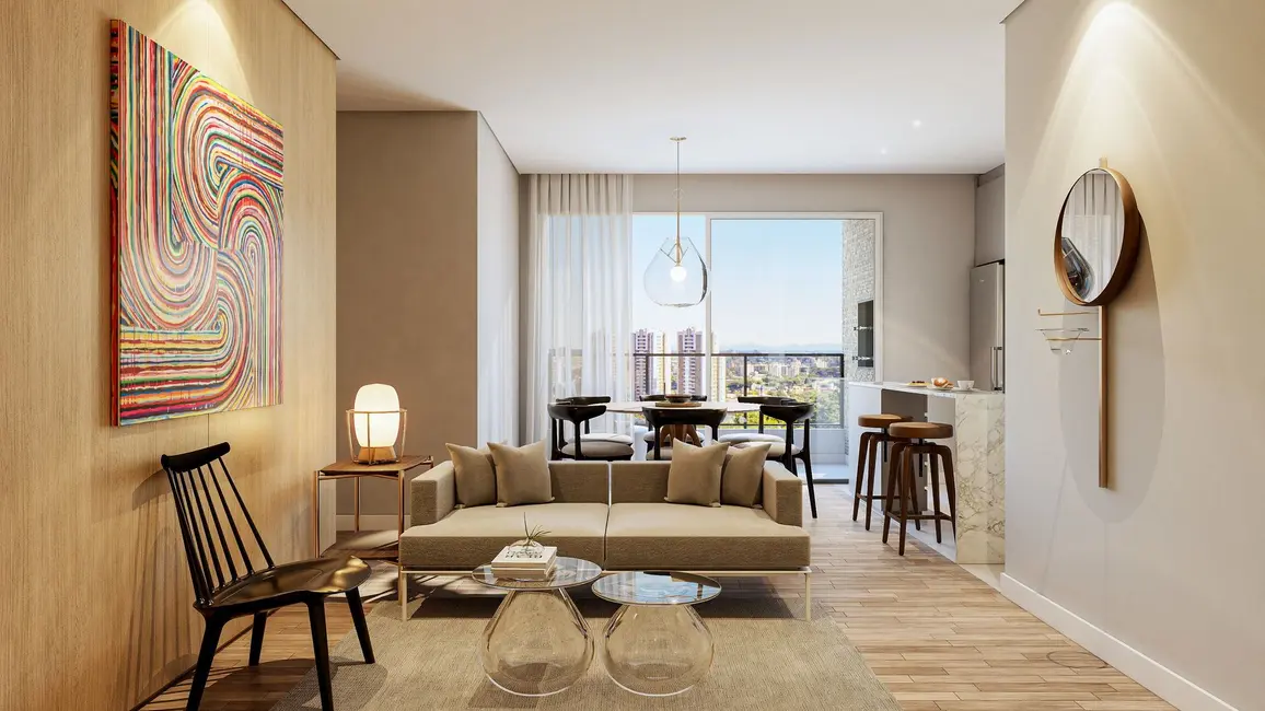 Apartamento com 2 quartos à venda, 97m2 em Curitiba - PR - imagem 3 Foto 3 de Apartamento com 2 quartos à venda, 97m2 em Curitiba - PR