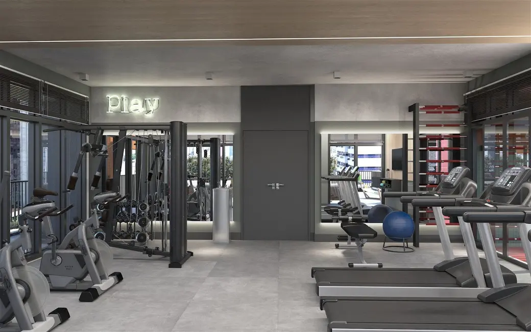 Foto 9 de Apartamento com 1 quarto à venda, 26m2 em Centro, Curitiba - PR