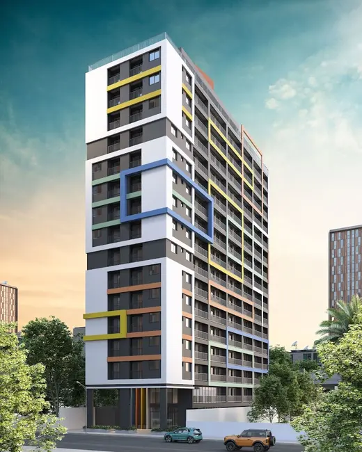 Foto 1 de Apartamento com 1 quarto à venda, 26m2 em Centro, Curitiba - PR