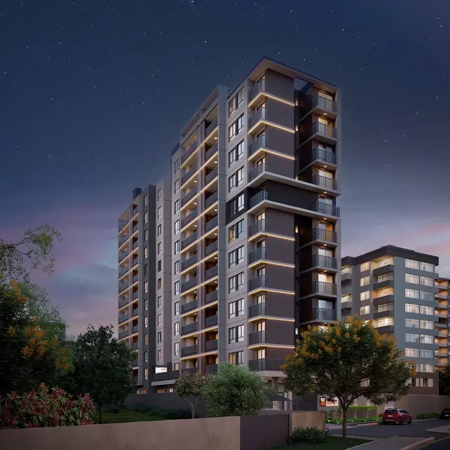 Apartamento com 2 quartos à venda, 76m2 em Novo Mundo, Curitiba - PR - imagem 2 Foto 2 de Apartamento com 2 quartos à venda, 76m2 em Novo Mundo, Curitiba - PR