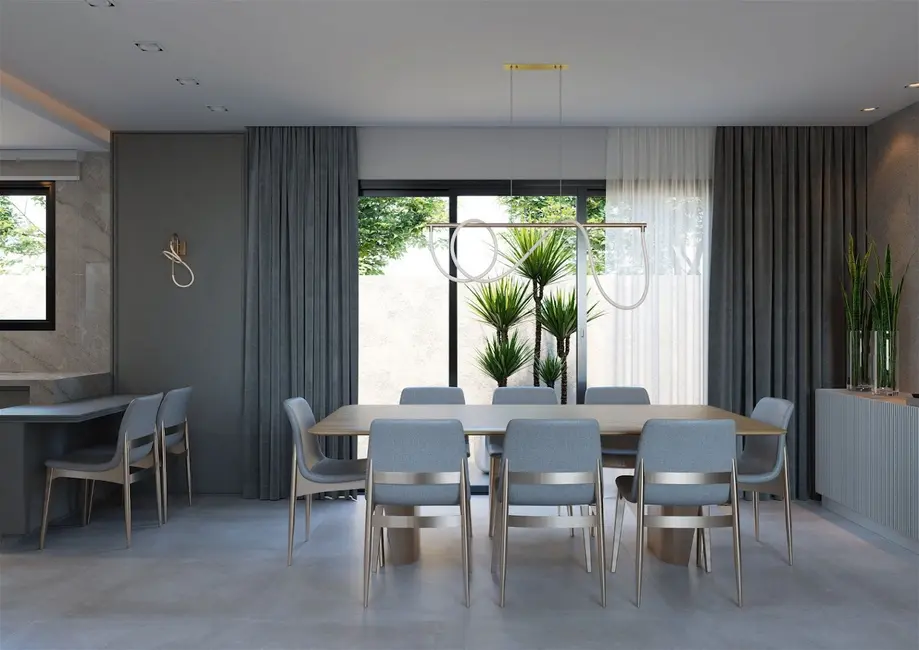 Foto 5 de Casa de Condomínio com 3 quartos à venda, 184m2 em Santa Felicidade, Curitiba - PR