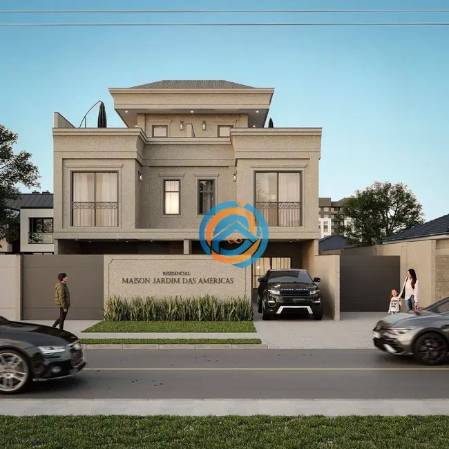 Foto 4 de Sobrado com 4 quartos à venda, 138m2 em Jardim das Américas, Curitiba - PR