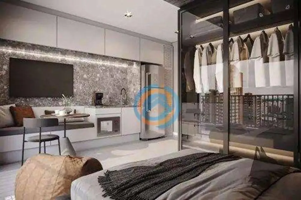 Kitnet com 1 quarto à venda, 22m2 em Água Verde, Curitiba - PR - imagem 6 Foto 6 de Kitnet com 1 quarto à venda, 22m2 em Água Verde, Curitiba - PR