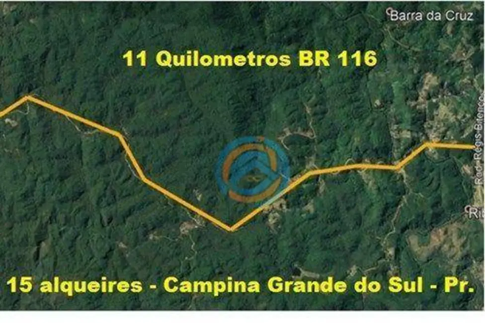 Foto 2 de Terreno / Lote à venda, 310m2 em Tunas Do Parana - PR