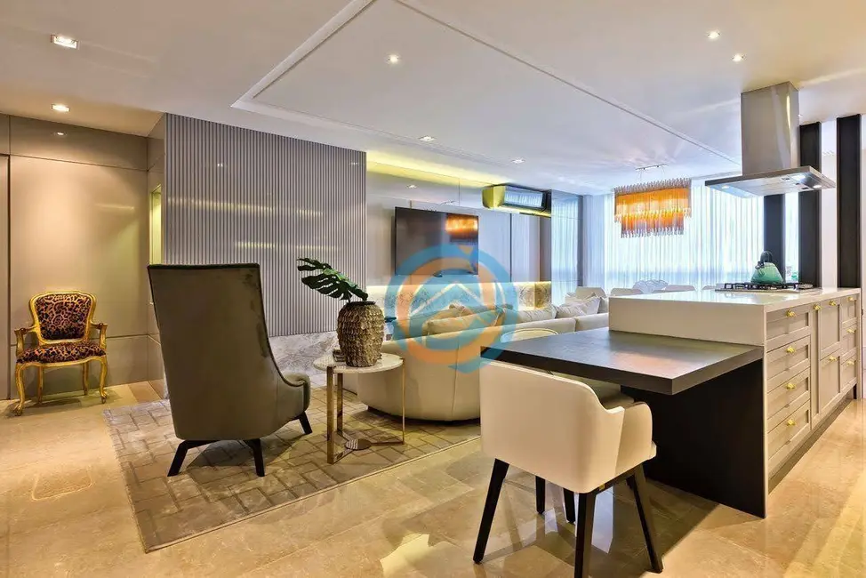 Foto 6 de Apartamento com 3 quartos à venda, 205m2 em Mossunguê, Curitiba - PR