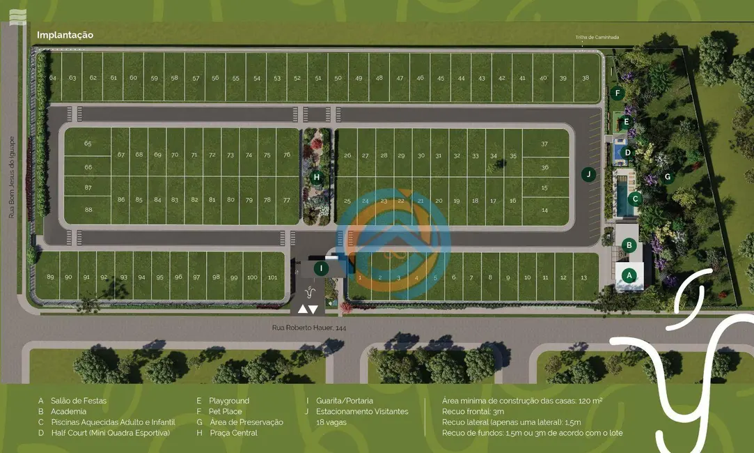 Foto 9 de Terreno / Lote à venda, 242m2 em Hauer, Curitiba - PR